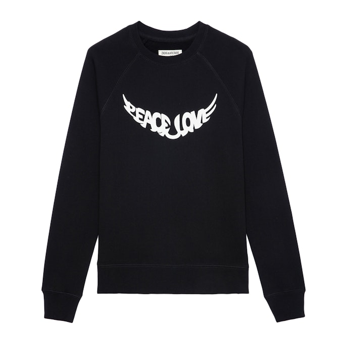 Sweatshirt Upper Peace & Love - Zadig & Voltaire Sweatshirt Upper Peace & Love - Zadig & Voltaire von Zadig&Voltaire
