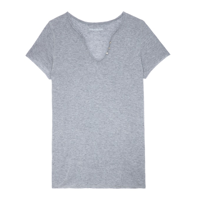 T-shirt Mit Henley-ausschnitt Schmucksteine - Zadig & Voltaire von Zadig&Voltaire