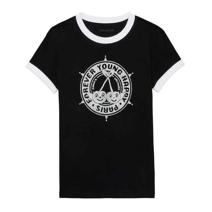 T-shirt Walk Wappen Strass - Zadig & Voltaire von Zadig&Voltaire