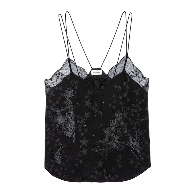 Trägertop Capela Strass Seide - Zadig & Voltaire von Zadig&Voltaire