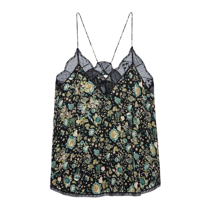 Trägertop Christy Strass Seide - Zadig & Voltaire von Zadig&Voltaire