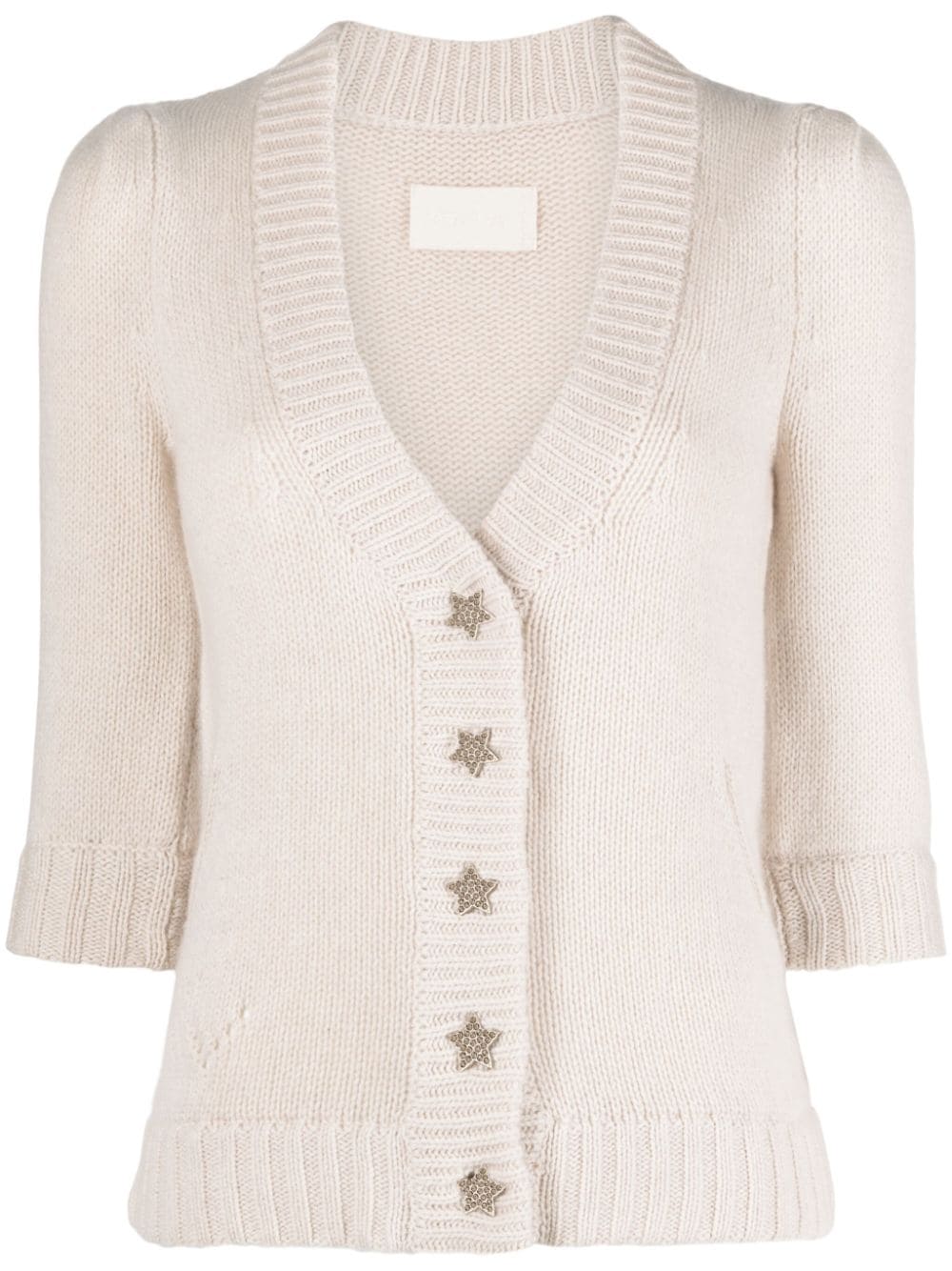 Zadig&Voltaire Gerippter Cardigan - Nude von Zadig&Voltaire