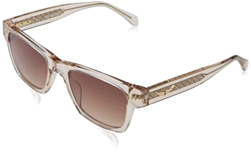 Zadig & Voltaire Damen Szv324 Sonnenbrille, Transparent Honey, 66 von Zadig & Voltaire