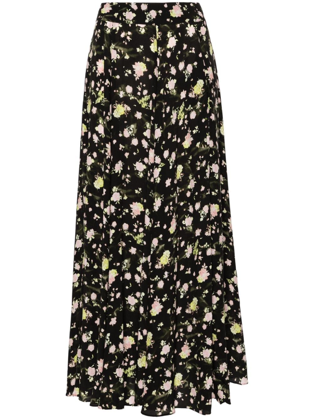 Zadig&Voltaire Joyo Maxirock mit Blumen-Print - Schwarz von Zadig&Voltaire