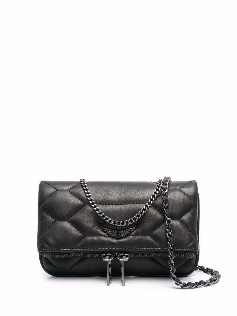 Zadig&Voltaire Rock Nano XL Schultertasche - Schwarz von Zadig&Voltaire