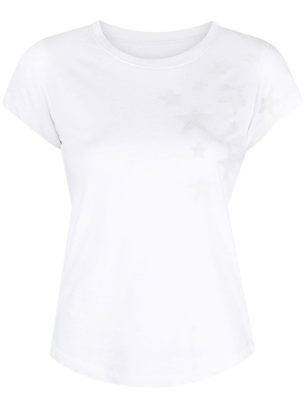 Zadig&Voltaire Skinny Rain Stars T-Shirt - Weiß von Zadig&Voltaire