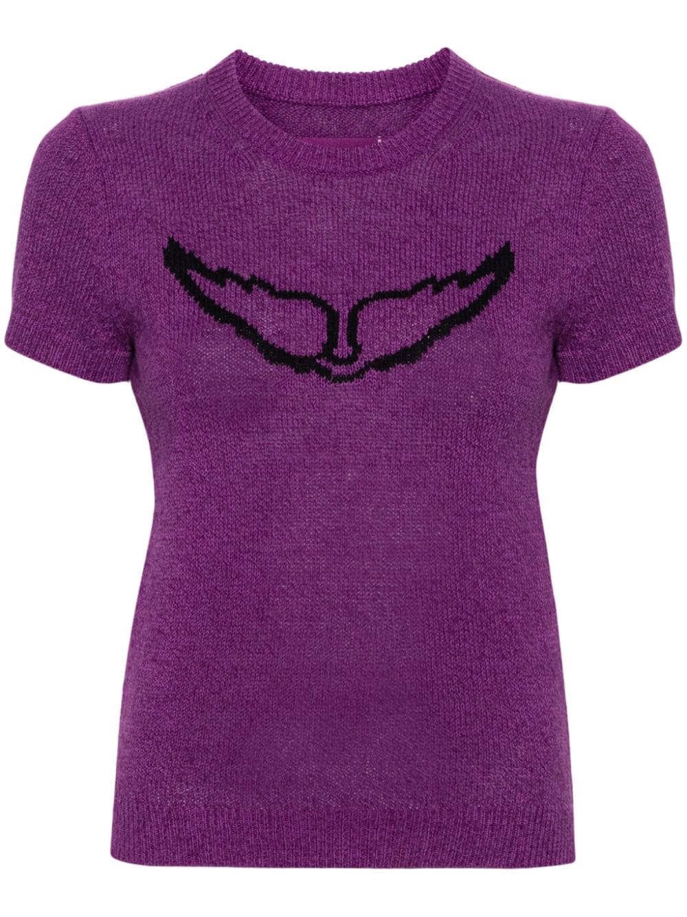 Zadig&Voltaire Sorly Wings Pullover - Violett von Zadig&Voltaire