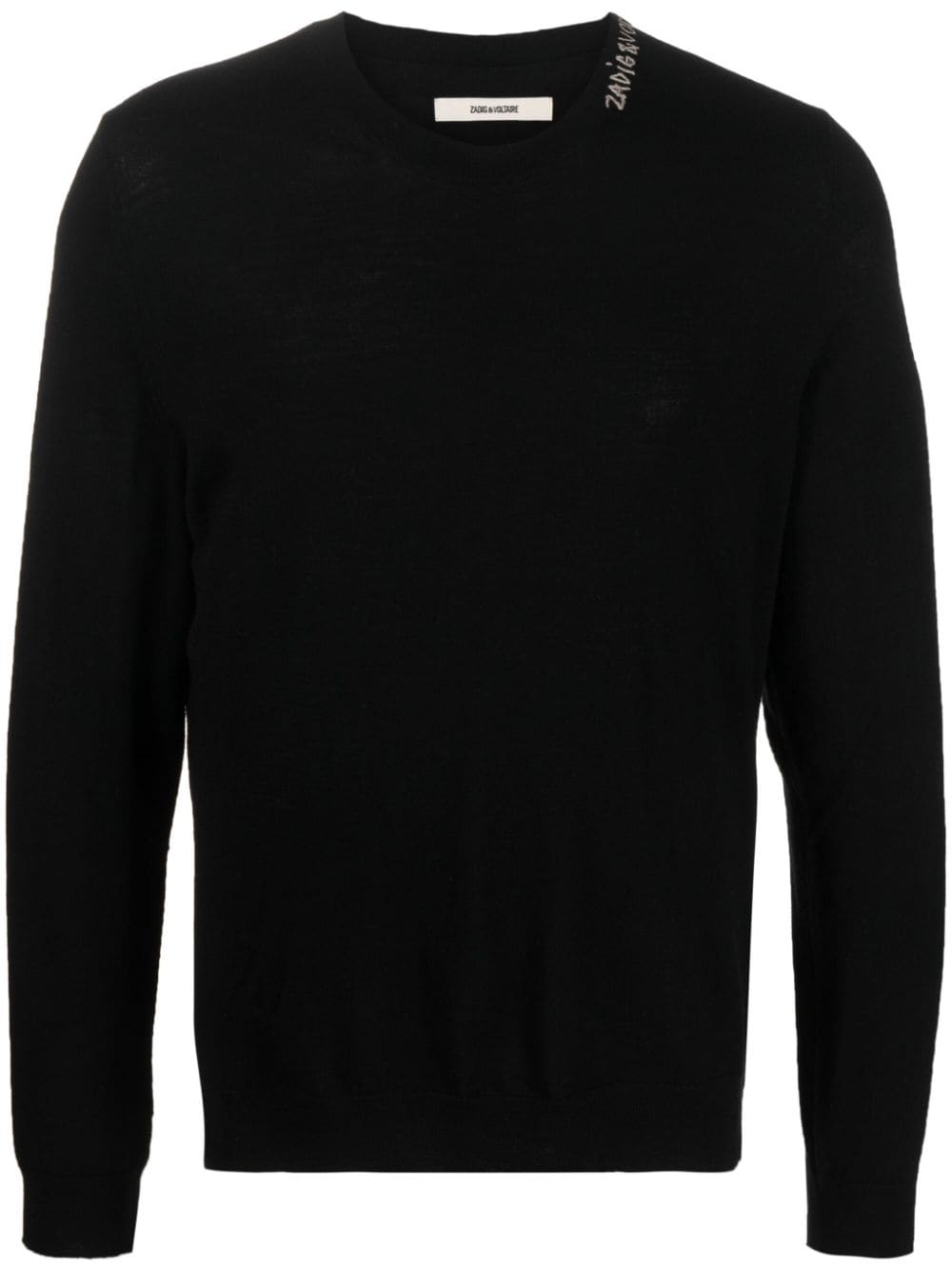 Zadig&Voltaire Sweatshirt mit Logo-Print - Schwarz von Zadig&Voltaire