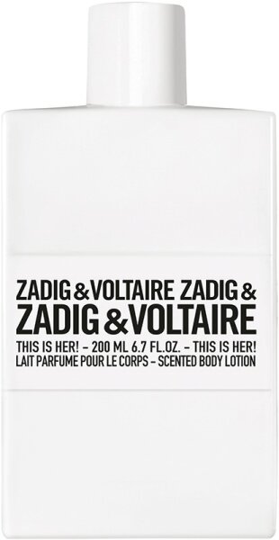 Zadig & Voltaire This is Her! Body Lotion - Körperlotion 200 ml Zadig & Voltaire This is Her! Body Lotion - Körperlotion 200 ml von Zadig & Voltaire