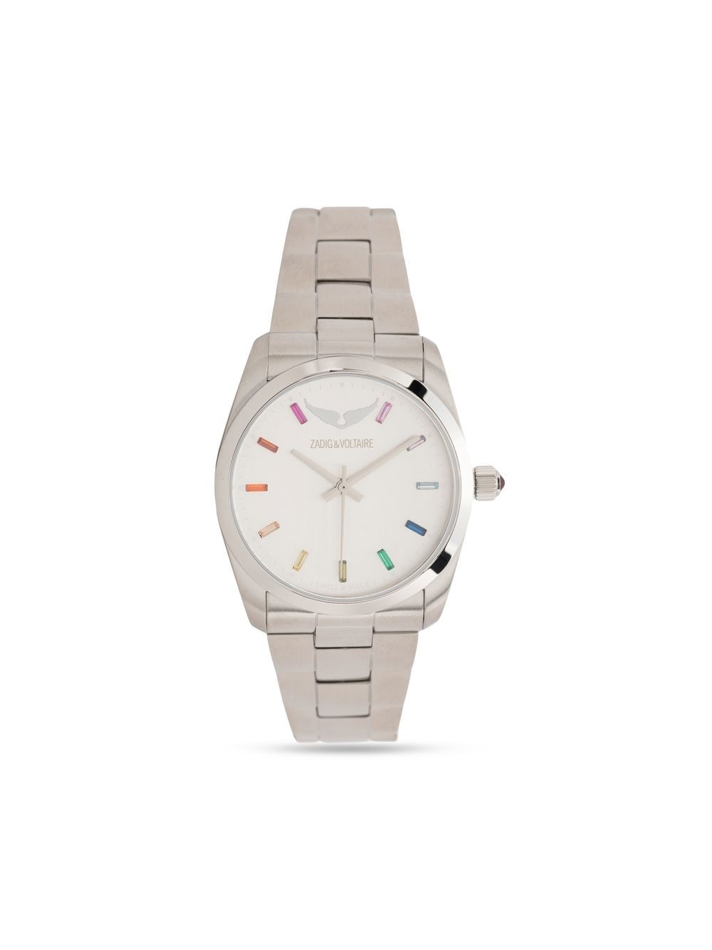 Zadig&Voltaire Time2Love Rainbow Armbanduhr 37mm - Weiß von Zadig&Voltaire