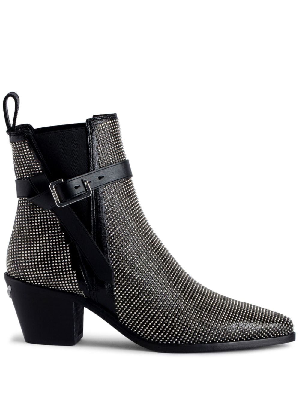 Zadig&Voltaire Tyler Stiefel mit Nieten - Schwarz von Zadig&Voltaire