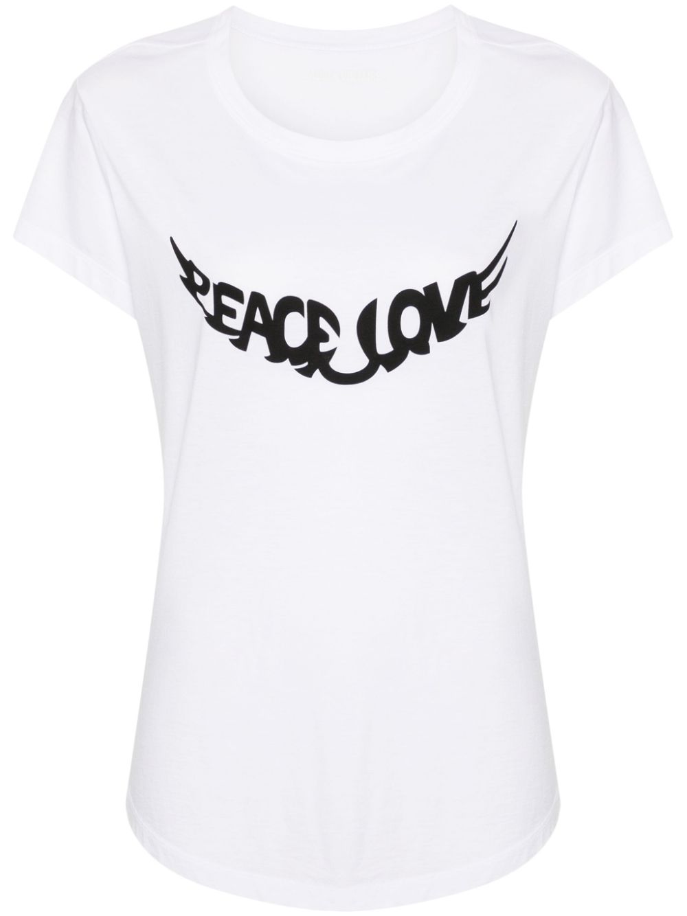 Zadig&Voltaire Walk Peace Love T-Shirt - Weiß von Zadig&Voltaire