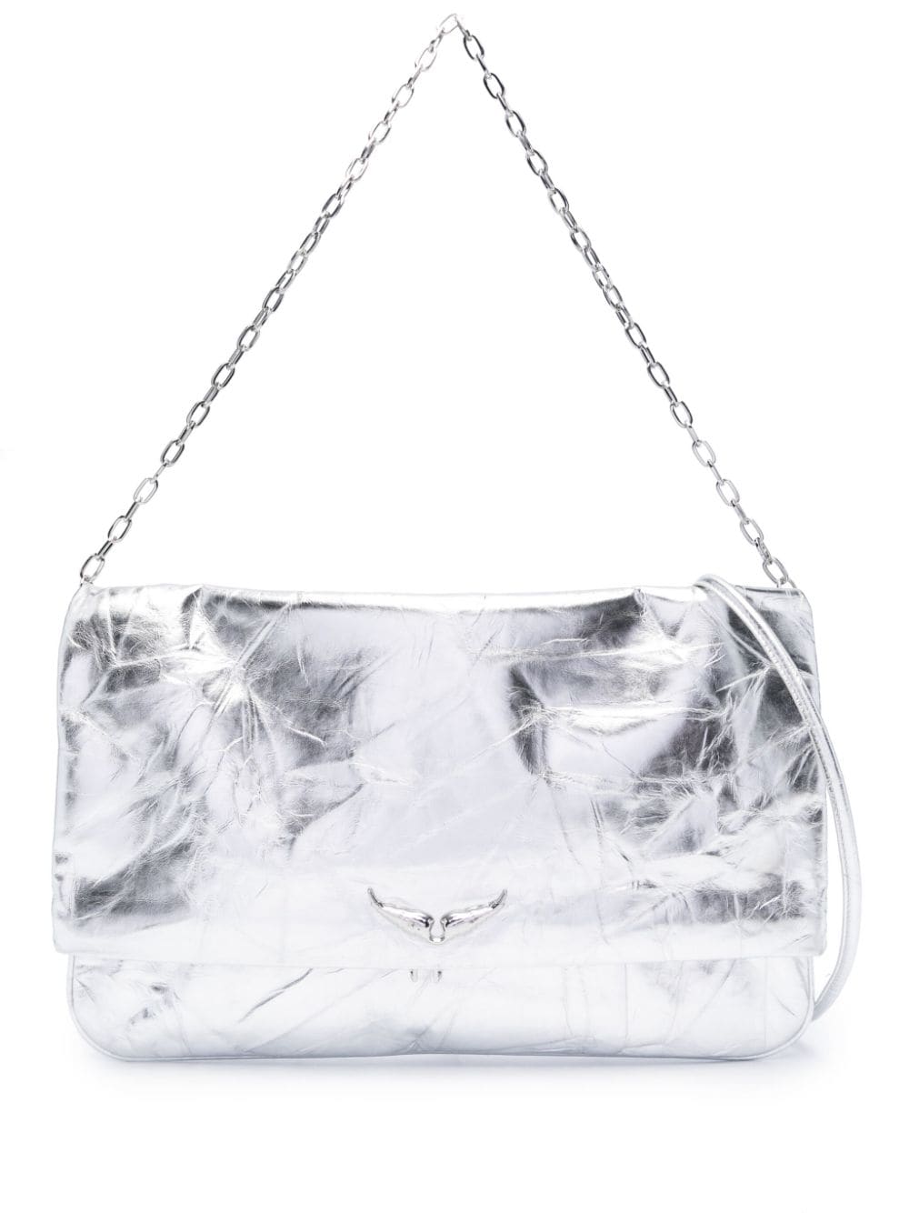 Zadig&Voltaire XL Rock Eternal Clutch - Silber von Zadig&Voltaire