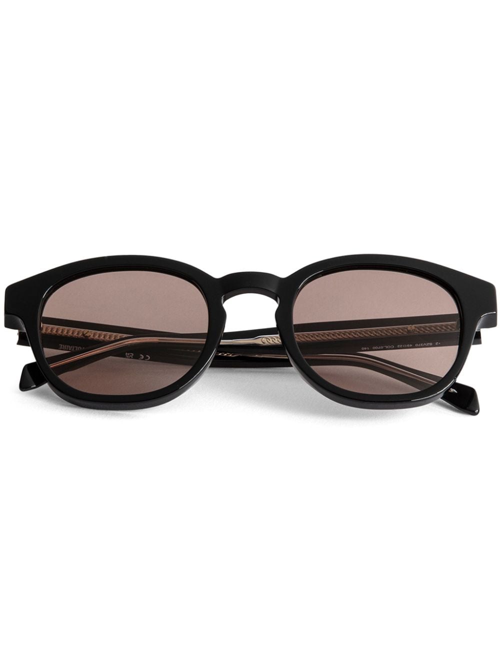 Zadig&Voltaire ZV23H6 Sonnenbrille mit rundem Gestell - Braun von Zadig&Voltaire