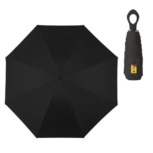 Zadoreck Upgrad Regenschirm–Klein,Aber Stark Taschenschirme Tragbarer Faltbarer Wasserdicht und Kompakt Regenschirm,Mini UV-Schirm für Reisen und den Täglichen Einsatz von Zadoreck