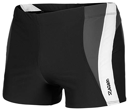 Zagano Adam Lipski Herren Badehose bape Schwimmhose Badehose Herren,2376, 2 schwarz-Weiss, Gr. XXL von Zagano Adam Lipski