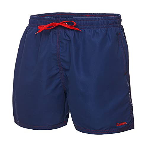 Zagano Adam Lipski Badehose Herren Lang 5108 - Badehosen Männer Schwimmhose - Badeshorts Jungen - Bad Strand Boxer Shorts for Men - Kurze Hosen - Trainingshose Beachshorts cobalto blau Gr. 5XL von Zagano Adam Lipski
