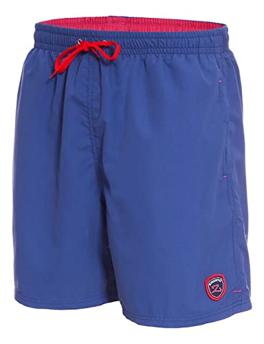 Zagano Adam Lipski Badehose Herren Schwimmhose Herren Badeshorts Badeshort Herren Badehose Herren lang blau dunkelblau Cobalto, 5106 Gr.4XL von Zagano Adam Lipski