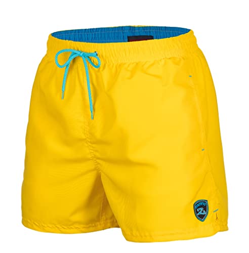 Zagano Adam Lipski Badehose Herren Schwimmhose Herren Badeshorts Badeshort Herren Badehose Herren lang gelb Yellow, 5106 Gr. XXL von Zagano Adam Lipski