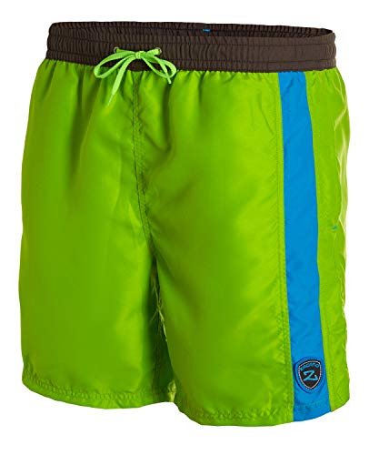 Zagano Adam Lipski Badehose Herren Schwimmhose Herren Badeshorts Badeshort Herren Badehose Herren lang grün Light Green, Gr.L von Zagano Adam Lipski