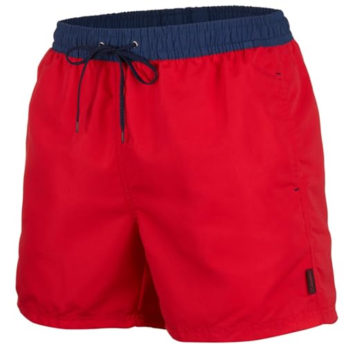 Zagano Adam Lipski Badehose Herren Schwimmhose Herren Badeshorts Badeshort Herren Badehose Herren lang rot, 5014 Gr. M von Zagano Adam Lipski