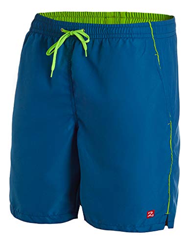 Zagano Adam Lipski Badehose Herren Schwimmhose Herren Badeshorts Herren, 5104 Badehose Herren lang Blue blau, Gr. XXL von Zagano Adam Lipski