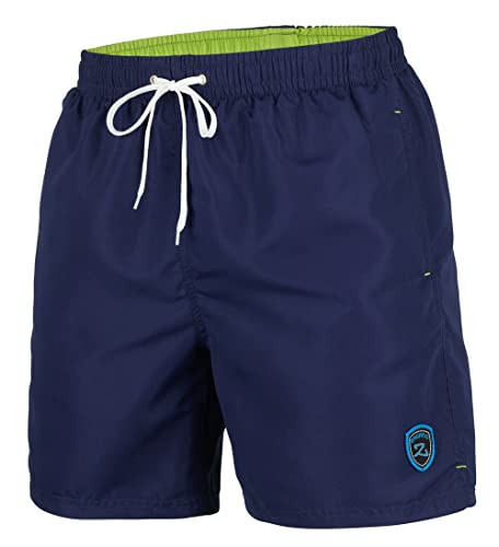 Zagano Adam Lipski Badehose Herren Schwimmhose Herren Badeshorts Herren, 5106 Badehose Herren lang Blue blau, Gr. L von Zagano Adam Lipski