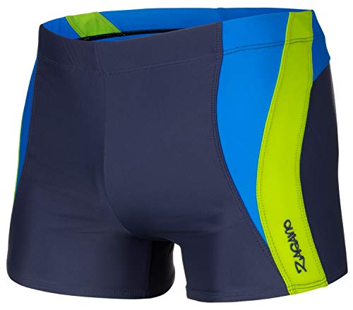 Zagano Adam Lipski Herren Badehose bape Schwimmhose Badehose Herren,2376, 3 blau-grün, Gr. M von Zagano Adam Lipski