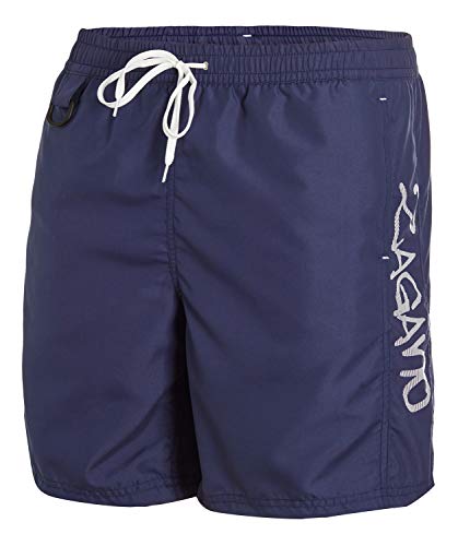 Zagano Adam Lipski Badehose Herren Schwimmhose Herren Badeshorts Badeshort Herren Badehose Herren lang blau dunkelblau Cobalto, 5126 Gr.XL von Zagano Adam Lipski