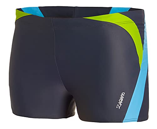 Zagano Badehose Herren, Männer Badehose Herren kurz enganliegend, Schwimmhose Herren, Ideal für den Strand oder Pool Badehosen Männer Titanium grau M von Zagano Adam Lipski