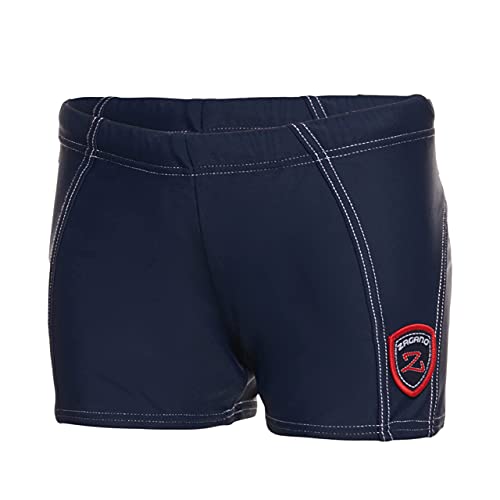 Zagano Badehose Jungen Badeshorts Badehose Kinder Schwimmhose Sport Hosen Jungen Kinder Bademode blau Gr. 146 von Zagano Adam Lipski