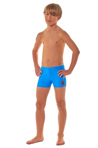 Zagano Badehose Jungen Badeshorts Badehose Kinder Schwimmhose Sport Hosen Jungen Kinder Bademode hellblau Gr. 134 von Zagano Adam Lipski