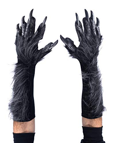 Zagone Studios Herren Handschuhe Killer Wolf (grau) - - Einheitsgröße Für Erwachsene von Zagone Studios