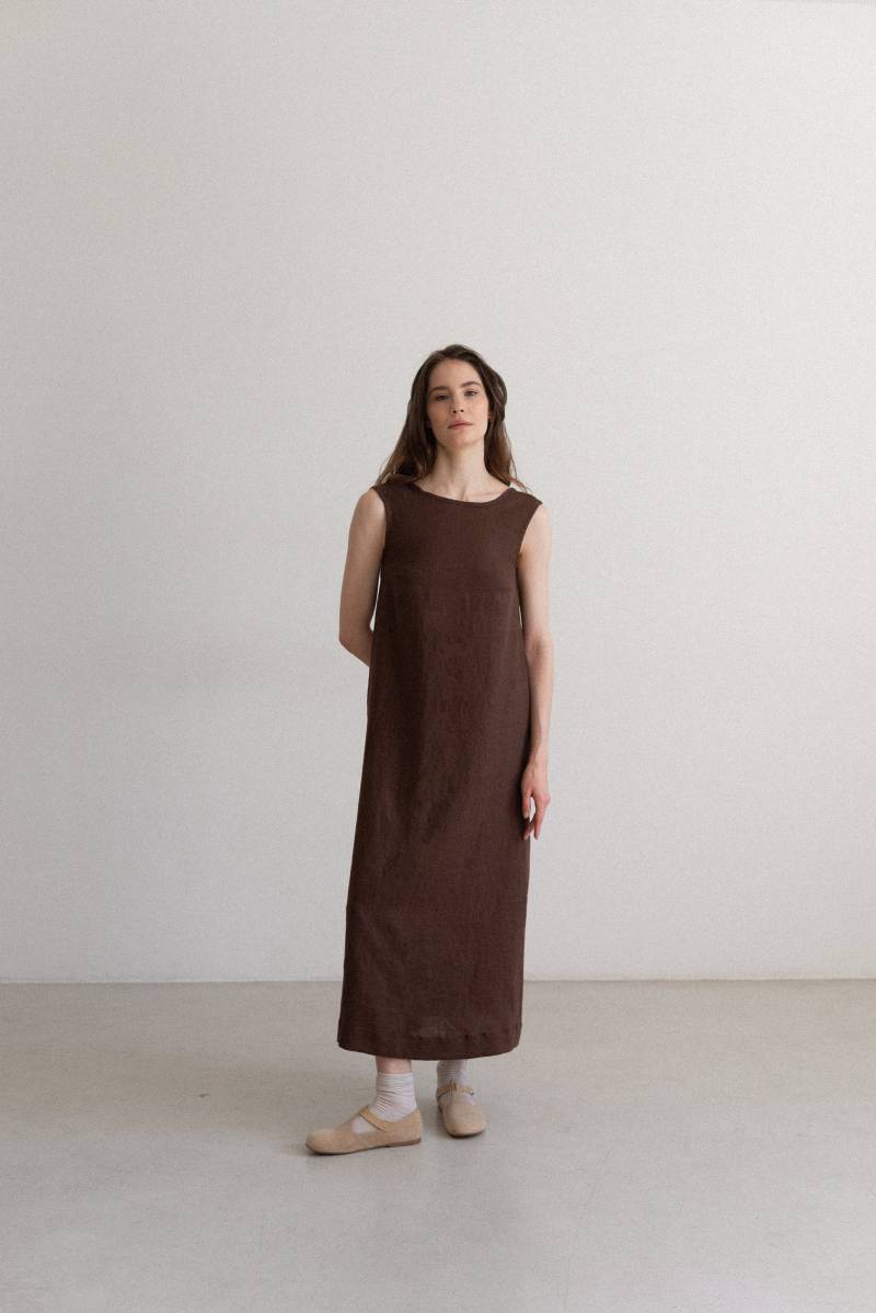 Sommer Leinenkleid, Leichtes Und Natürliches Kleid Für Frauen, Bequemes Sommerkleid von ZagravaUkrainian