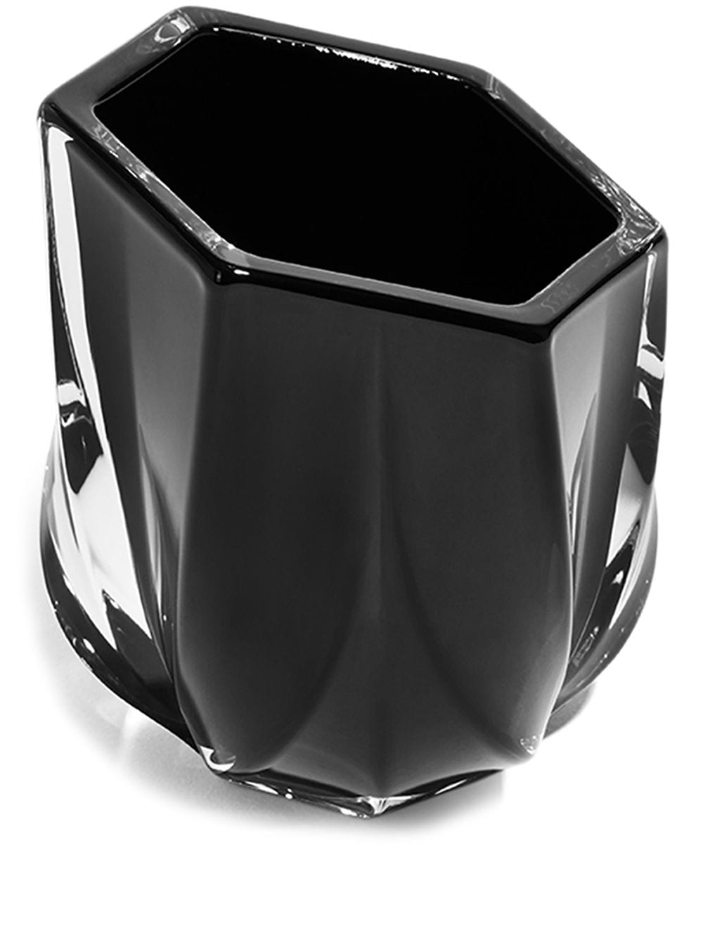 Zaha Hadid Design 'Shimmer' Teelichthalter, 10cm - Schwarz von Zaha Hadid Design