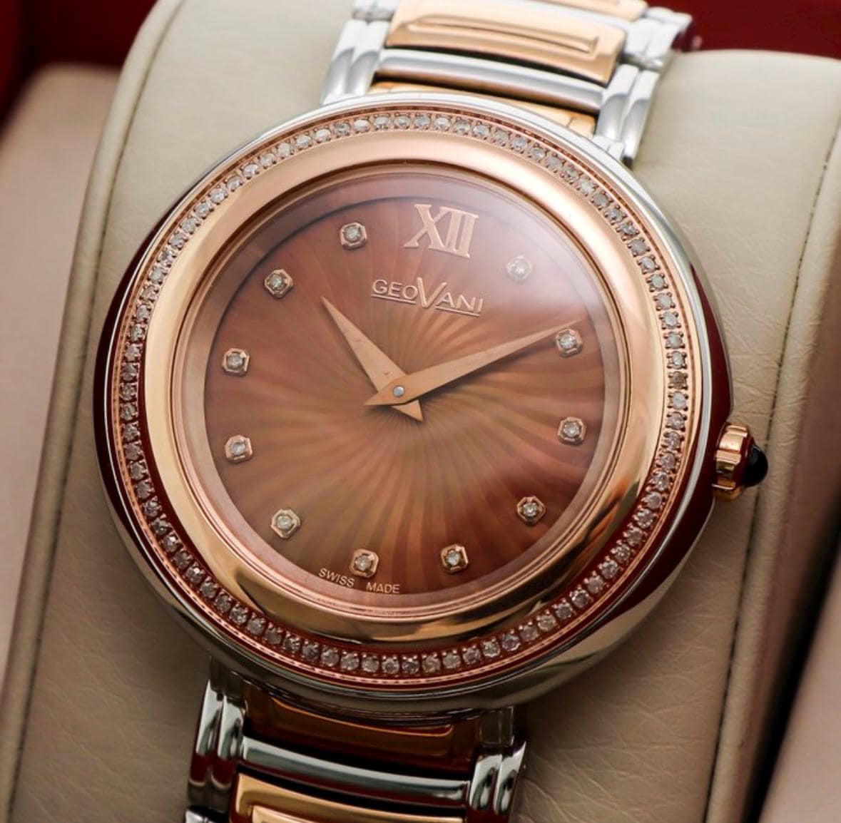 Original Geovani Swiss Diamond Uhr von ZahadoomTreasures