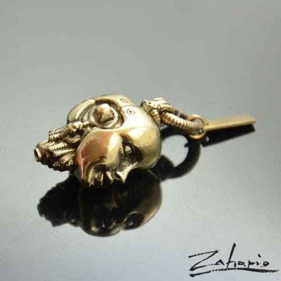 Android Synthia Anhanger Aus Bronze von Zahario