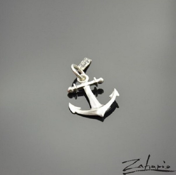 Anhänger Anker Silberfarben von Zahario