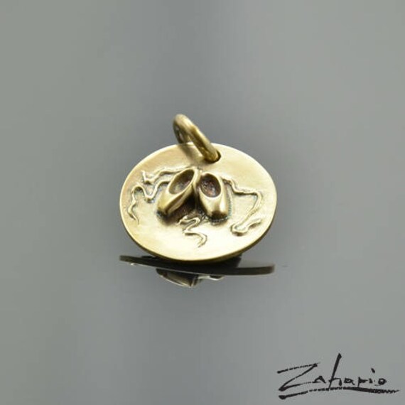 Anhänger Ballettschuhe Bronze von Zahario