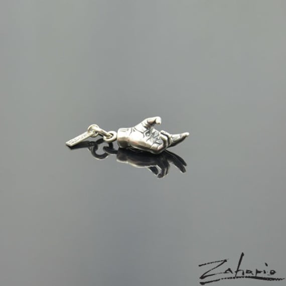 Anhänger Gott Hand Silber von Zahario