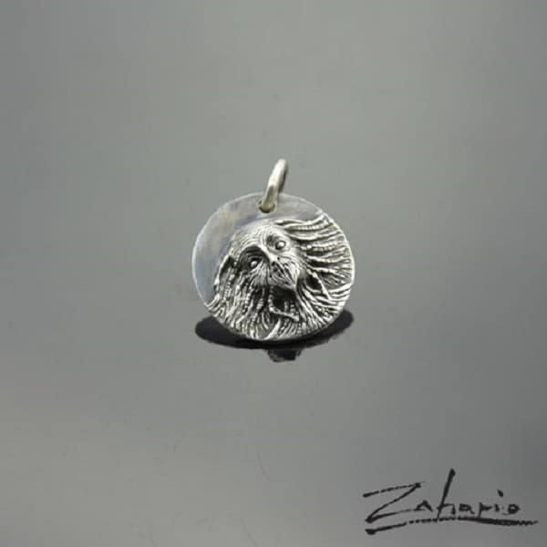 Anhänger Hexe Silberfarben von Zahario