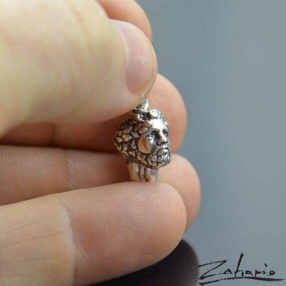 Anhänger Kaiser Konstantin Silberfarben von Zahario