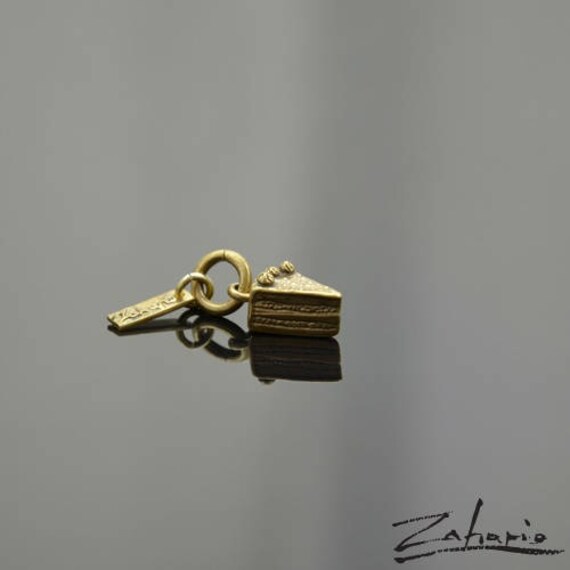 Anhänger Kuchen Bronze von Zahario