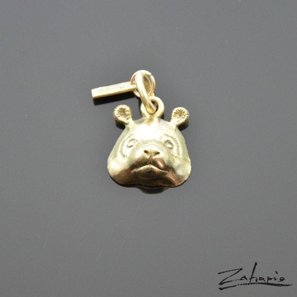 Anhänger Panda Aus Bronze von Zahario