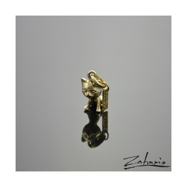 Anhänger Tiny Kitty Aus Bronze von Zahario
