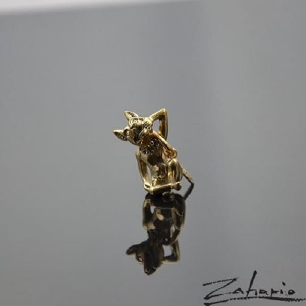 Anhänger Wasserspeier Bronze von Zahario