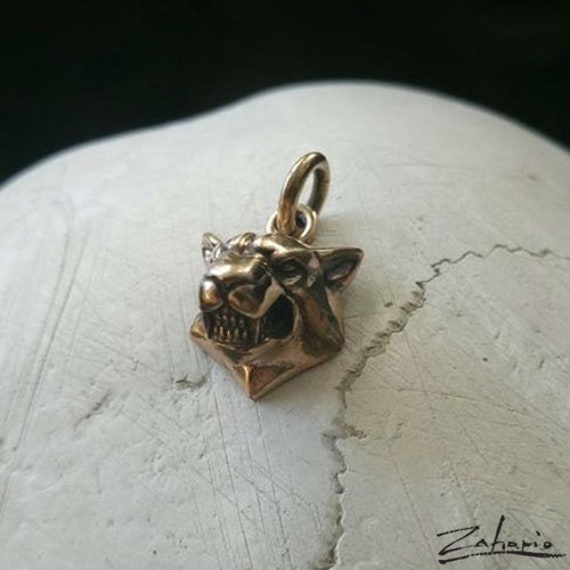 Anhänger Wolf Bronze von Zahario