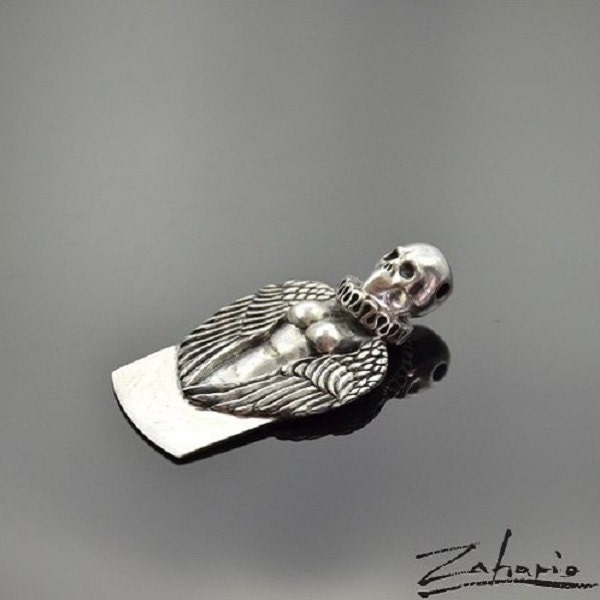 Anhänger Xeranthemum Queen Silber von Zahario