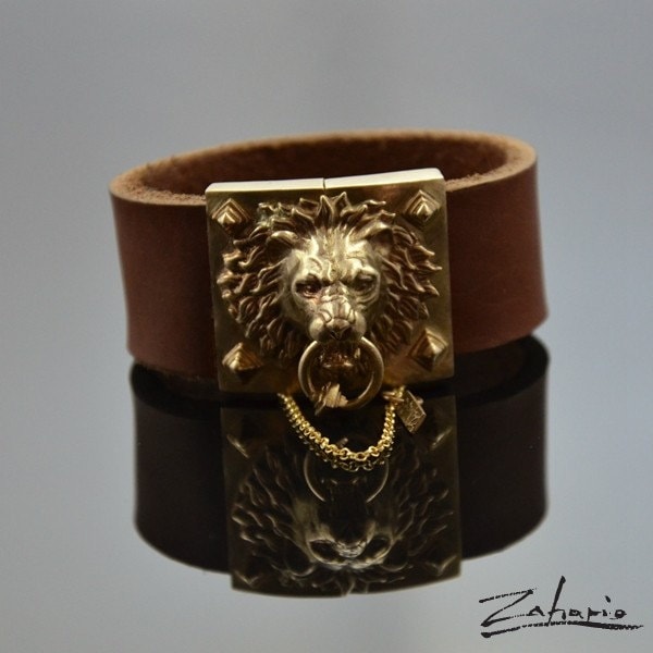 Armband Löwe Bronze von Zahario