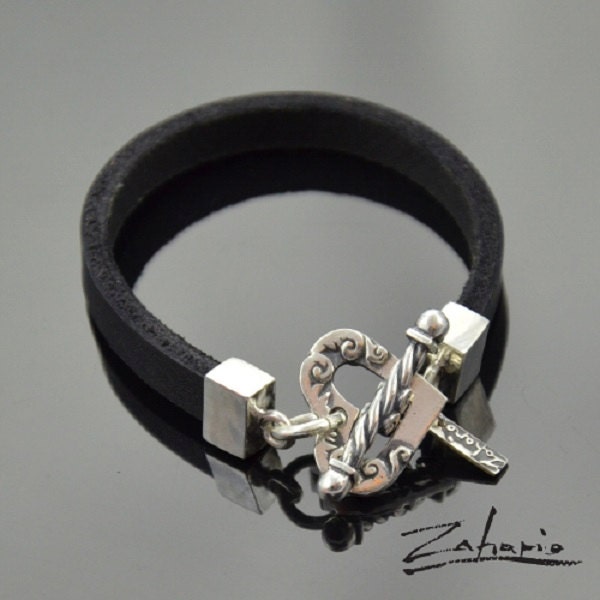 Armband Mit Ornamenten Herz Silberfarben von Zahario